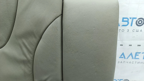 Right rear seat back Toyota Camry v40 07-09, beige leather, with armrest, wrinkled, dry-cleanable, dents on armrest