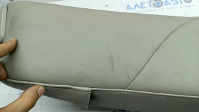 Right rear seat side bolsters for Toyota Camry V40 07-09, beige leather, dry-cleanable, dented