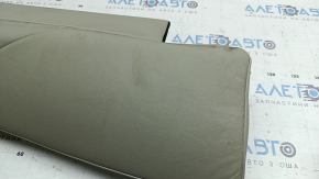 Right rear seat side bolsters for Toyota Camry V40 07-09, beige leather, dry-cleanable, dented