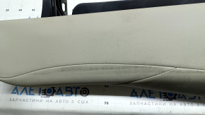 Right rear seat side bolsters for Toyota Camry V40 07-09, beige leather, dry-cleanable, dented