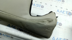 Right rear seat side bolsters for Toyota Camry V40 07-09, beige leather, dry-cleanable, dented