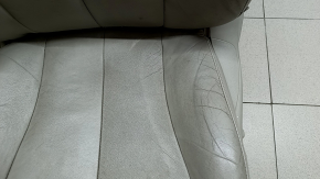 Driver's seat Toyota Camry v40 07-09 with airbag, beige leather, electric, heated, dry cleanable, cracked leather