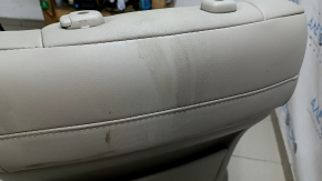 Driver's seat Toyota Camry v40 07-09 with airbag, beige leather, electric, heated, dry cleanable, cracked leather