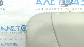 Toyota Camry v40 07-09 heated passenger seat back upholstery, beige leather, dry-cleanable