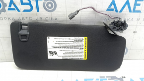 Left visor Chevrolet Equinox EV 24-26 black, without hook, cracks, worn