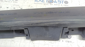 Right threshold Toyota Camry v40 07-11 with absorber, black, worn, cracked