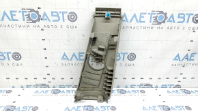 Center pillar trim, upper belt, left, Toyota Camry v40 07-11, beige, worn