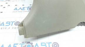 Lower left center pillar trim Toyota Camry v40 07-11 beige, worn, plastic turned white