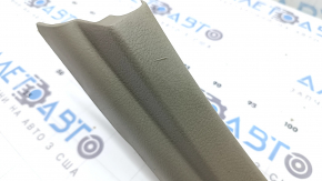 Rear left door sill trim Toyota Camry v40 07-11 beige, plastic turned white, scratches, needs cleaning