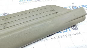 Rear left door sill trim Toyota Camry v40 07-11 beige, plastic turned white, scratches, needs cleaning