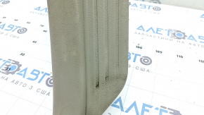 Rear left door sill trim Toyota Camry v40 07-11 beige, plastic turned white, scratches, needs cleaning