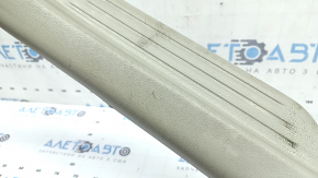 Rear left door sill trim Toyota Camry v40 07-11 beige, plastic turned white, scratches, needs cleaning