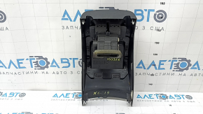 Center console trim with air vent deflector Jeep Cherokee KL 19-21 black, scratches