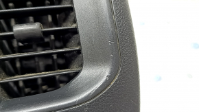 Center console trim with air vent deflector Jeep Cherokee KL 19-21 black, scratches