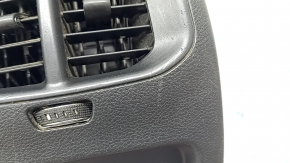 Center console trim with air vent deflector Jeep Cherokee KL 19-21 black, scratches