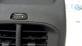 Center console trim with air vent deflector Jeep Cherokee KL 19-21 black, scratches