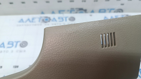 Toyota Camry v40 07-11 driver's knee dashboard trim, beige, under 2 buttons, scratches