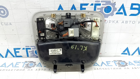 Front light fixture for Jeep Cherokee KL 19-22 sunroof, gray
