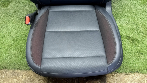 Driver's seat Chevrolet Equinox EV 24-26 with airbag, black leather, red, blue and gray stitching, electric, heated