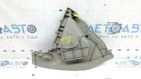 Left side trim for center console Toyota Camry v40 07-11 beige, worn