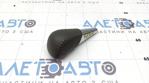 Gear knob Toyota Camry v40 07-11 brown leather, scratches