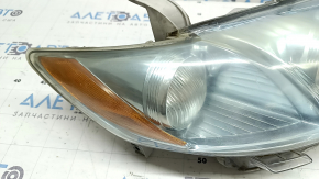 Front right headlight Toyota Camry v40 07-09 hybrid, halogen, polished