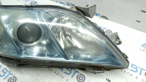 Front right headlight Toyota Camry v40 07-09 hybrid, halogen, polished