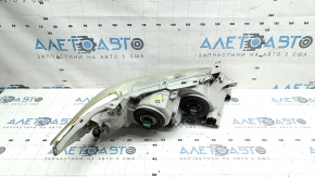 Front left headlight Toyota Camry v40 07-09 hybrid, halogen, polished, painted