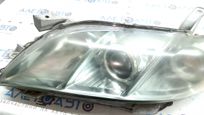 Front left headlight Toyota Camry v40 07-09 hybrid, halogen, polished, painted