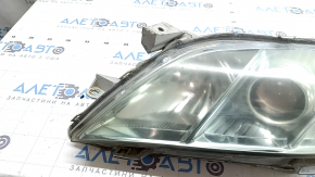 Front left headlight Toyota Camry v40 07-09 hybrid, halogen, polished, painted