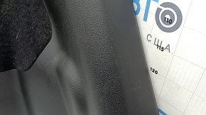 Left arch trim Jeep Cherokee KL 19-23 black, felt, under the electrical cover, scratches, whitened plastic, needs cleaning