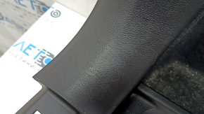 Left arch trim Jeep Cherokee KL 19-23 black, felt, under the electrical cover, scratches, whitened plastic, needs cleaning