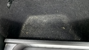 Left arch trim Jeep Cherokee KL 19-23 black, felt, under the electrical cover, scratches, whitened plastic, needs cleaning