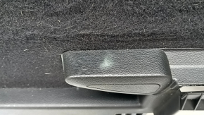 Left arch trim Jeep Cherokee KL 19-23 black, felt, under the electrical cover, scratches, whitened plastic, needs cleaning