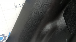 Right arch trim Jeep Cherokee KL 19-23 black, felt, under the electrical cover, scratches, whitened plastic, needs cleaning