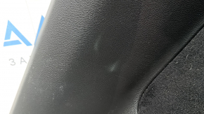 Right arch trim Jeep Cherokee KL 19-23 black, felt, under the electrical cover, scratches, whitened plastic, needs cleaning