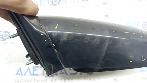 Left side mirror assembly Toyota Camry v40 07-11 usa 5 pins, black, worn, chipped