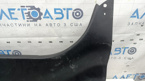 The trunk opening trim for Toyota Camry v40 07-11 is black, worn, bent, the plastic has turned white