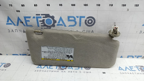 Left visor Toyota Camry v40 07-11 beige, without hook, for dry cleaning, for re-sewn