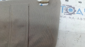 Left visor Toyota Camry v40 07-11 beige, without hook, for dry cleaning, for re-sewn