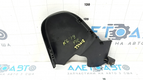 Left side passenger seat trim Jeep Cherokee KL 16-23 black, electric, scratched