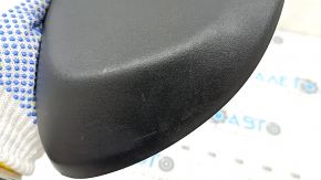 Left side driver's seat cover for Jeep Cherokee KL 16-23, black, electrically powered, scratches