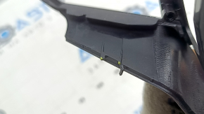 Chevrolet Equinox EV 24-26 black steering wheel cover, gloss black cover, dark gray moldings, crack, broken fasteners