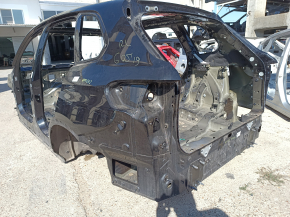 Quarter wing rear left BMW X5 G05 19-26 on the body, black