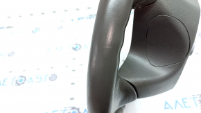 Naked steering wheel Toyota Camry v40 07-11 leather, brown, without overlay, without cruise control, worn, scratches