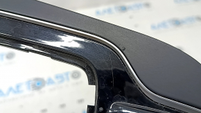 Jeep Cherokee KL 19-23 center console trim, black gloss with indicator, scratches, swollen coating