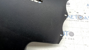 Rear central floor lining Toyota Prius 50 Prime 17-19 black, scratches