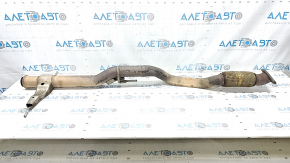 The exhaust pipe of the Jeep Cherokee KL 19-23 2.0T AWD has a torn mesh