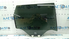 Rear right door glass Nissan Rogue 21-26 US built, tinted, sand