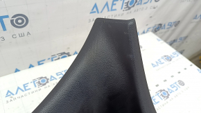 The central trim of the trunk door of Toyota Prius 50 Prime 17-22 is black, worn